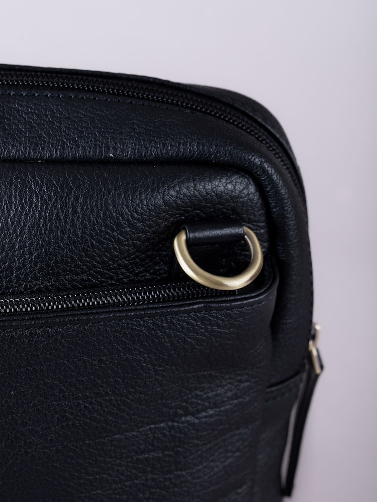 Negro - Lakeland Leather Explorer Messenger Bag - Imagen 8 de 8 Negro - Lakeland Leather Explorer Messenger Bag - Imagen 8 de 8