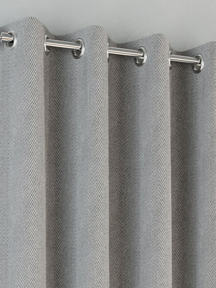 Enhanced Living Chester Thermal Blackout Eyelet Curtains - Bild 2 von 4 Enhanced Living Chester Thermal Blackout Eyelet Curtains - Bild 2 von 4