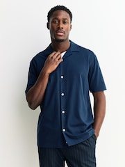 Navy Supima Cotton Shirt - Image 1 of 4