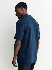 Navy Supima Cotton Shirt - Image 2 of 4