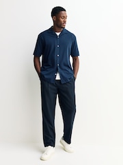 Navy Supima Cotton Shirt - Image 3 of 4