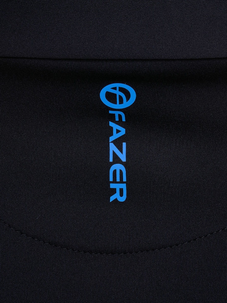 Fazer Mens Leigh Contrast Golf Black Polo Shirt - Image 4 of 4