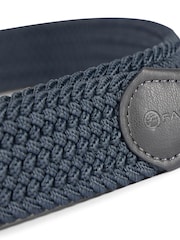 Fazer Mens Grey Wick Braided Golf Belt - Image 2 of 3