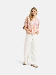 Smith & Soul Printed Round Neck Blouse - Imagen 3 de 4