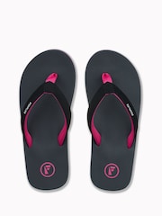 Foamlife Grey TRAA SCC W Flip Flop Slippers - Image 4 of 4