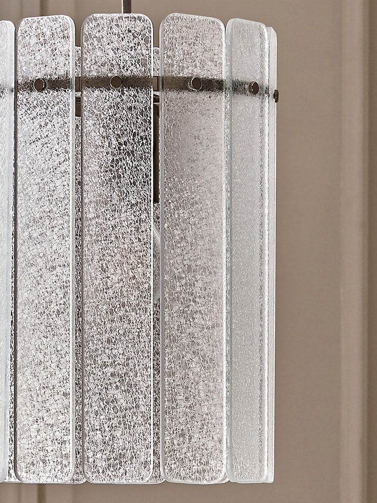 Lipsy Clear Spare Glass Sheets Pendant Light - Image 1 of 1