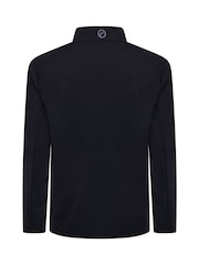Fazer Mens Ellesmere Quilted Full Zip Black Golf Jacket - Image 2 of 3