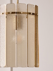 Lipsy Champagne Gold Spare Glass Sheets Pendant Light - Image 1 of 1