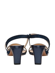 Lotus Blue Diamante Occasion Sandals - Image 3 of 4