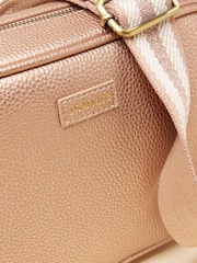 Joules Trent Rose Gold Cross Body Bag with Adjustable Thick Strap - Image 7 of 8