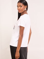 Champagne Season - Lipsy – T-Shirt mit Rundhalsausschnitt - Bild 4 von 4