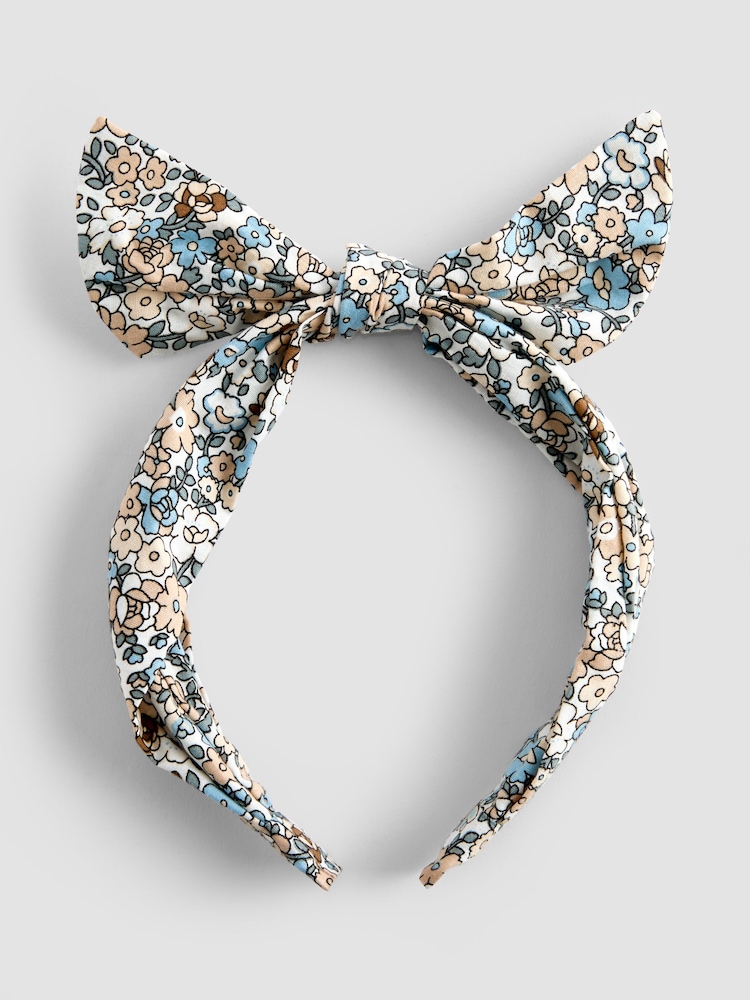JoJo Maman Bébé Ditsy Floral Print Headband - صورة 1 من 3