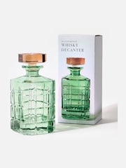 Oliver Bonas Green Jewel Glass Decanter - Image 2 of 4