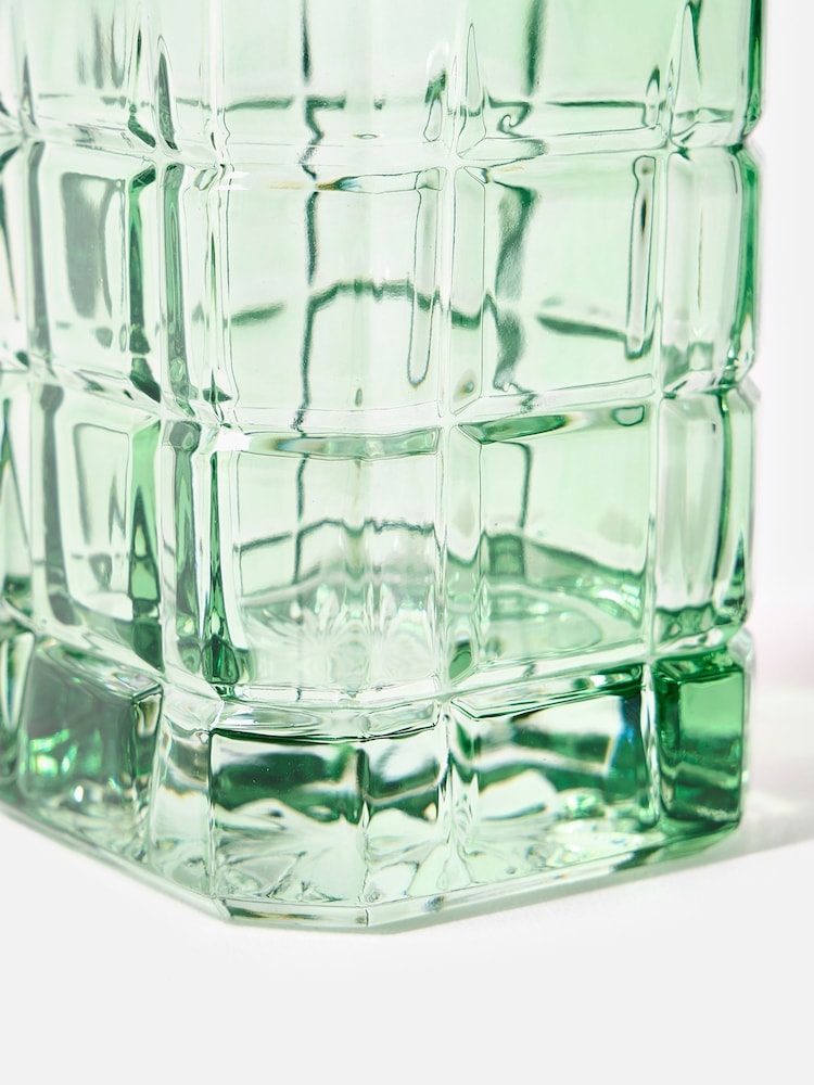 Oliver Bonas Green Jewel Glass Decanter - Image 4 of 4