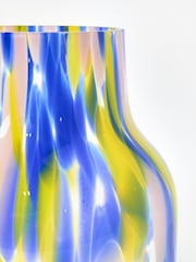 Oliver Bonas Multi Alia Speckled Glass Vase - Image 5 of 6