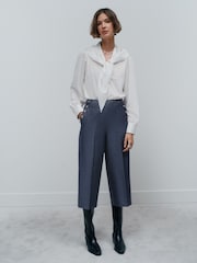 Navy Military Culottes - Image 1 of 7