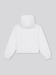 U.S. Polo Assn. White Girls Graphic Zip Through Sweater - Image 6 of 7