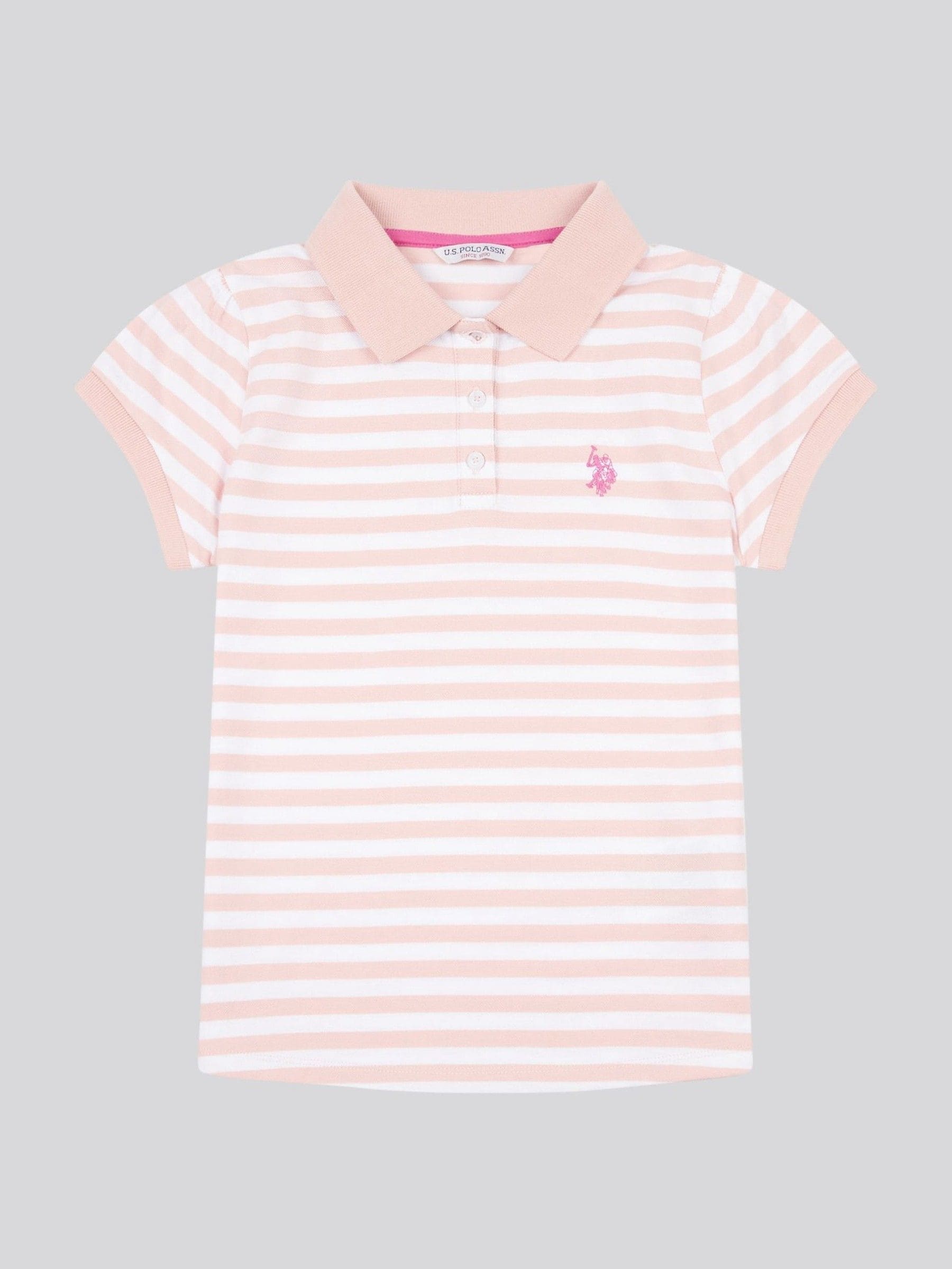 Next：日本 ピンク - U.S. Polo Assn. ガールズ キャップスリーブ