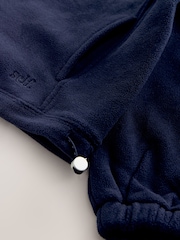 self. Navy Half Zip Microfleece Fleece - Image 11 of 12