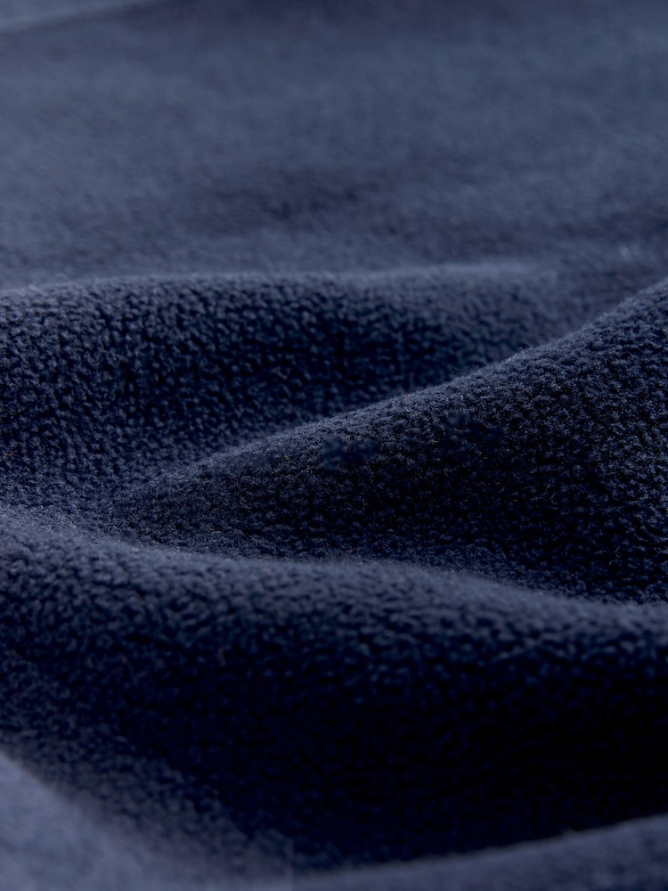 self. Navy Half Zip Microfleece Fleece - Image 12 of 12