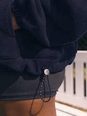 self. Navy Half Zip Microfleece Fleece - Image 8 of 12