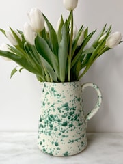 Hot Pottery Pistachio Splatter Jug - Image 1 of 5