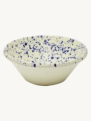Hot Pottery Blueberry Splatter Salad Bowl - Image 1 of 4