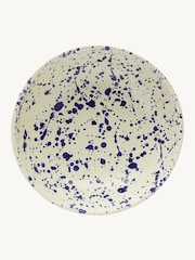 Hot Pottery Set of 4 Blueberry Splatter Pasta Bowls - Image 3 of 5