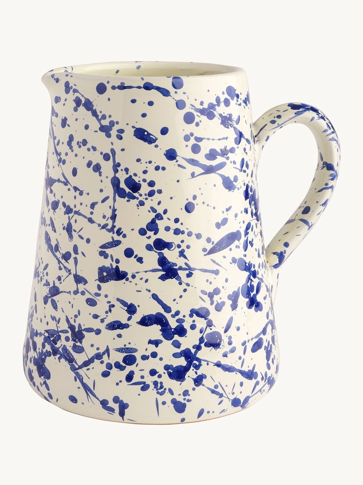 Hot Pottery Blueberry Splatter Jug - Image 2 of 5 Hot Pottery Blueberry Splatter Jug - Image 2 of 5