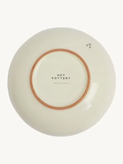 Hot Pottery Set of 4 Cranberry Splatter Pasta Bowls - Image 5 of 5