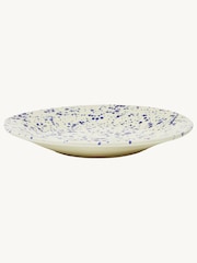 Hot Pottery Blueberry Splatter Shallow Serving Bowl - Image 2 of 5