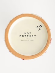 Hot Pottery Cranberry Splatter Oil & Vinegar Bottle - Image 4 of 4