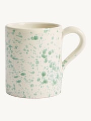 Hot Pottery Set of 4 Pistachio Splatter Mugs - Image 2 of 5