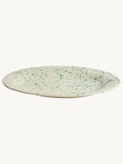 Hot Pottery Pistachio Splatter Serving Platter - Image 2 of 5