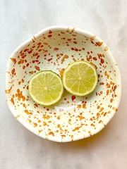 Hot Pottery Burnt Orange Small Shallow Serving Bowl - Image 1 of 1