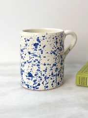 Hot Pottery Set of 4 Blueberry Splatter Mugs - Image 1 of 5