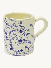 Hot Pottery Set of 4 Blueberry Splatter Mugs - Image 2 of 5
