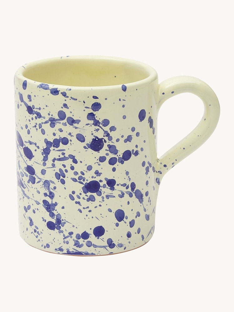 Hot Pottery Set of 4 Blueberry Splatter Mugs - Image 2 of 5