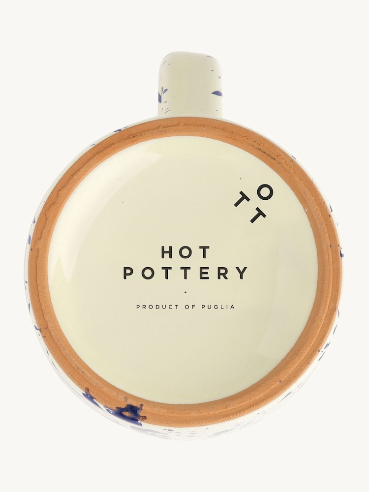 Hot Pottery Set of 4 Blueberry Splatter Mugs - Image 5 of 5