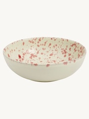 Hot Pottery 12 Piece Cranberry Splatter Signature Dinner Set - Image 4 of 6