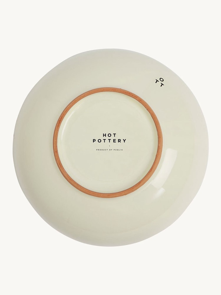 Hot Pottery 12 Piece Cranberry Splatter Signature Dinner Set - Image 6 of 6