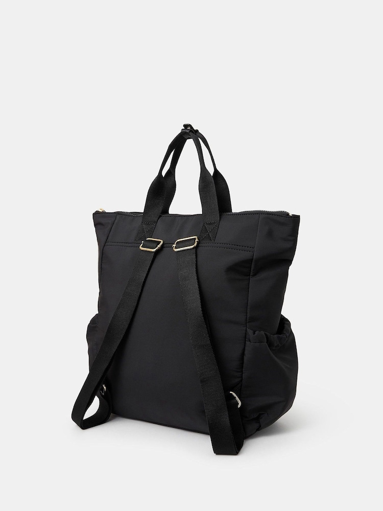 Accessorize Nylon Top Handle Backpack - Imagen 2 de 4