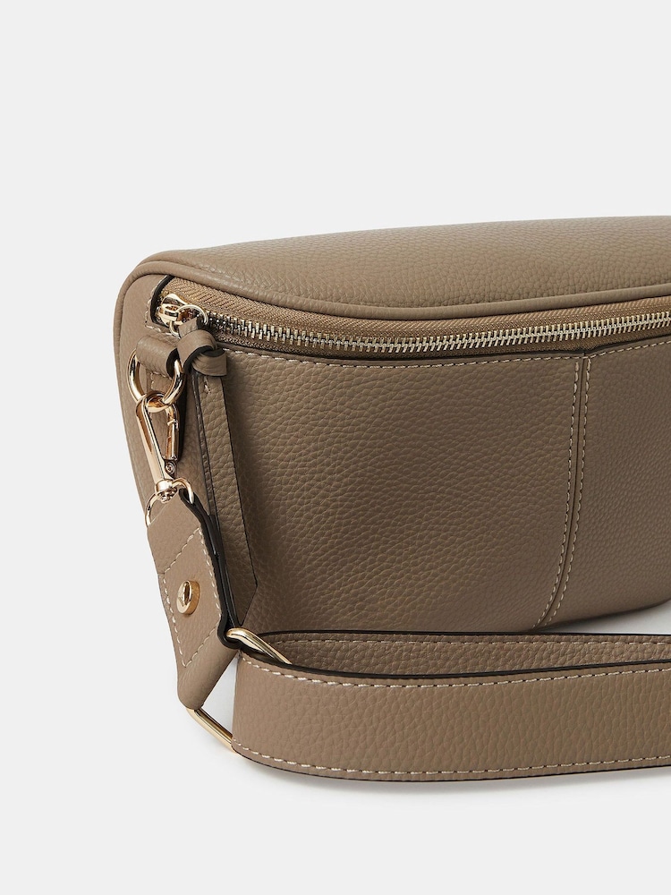 Accessorize Brown Cross-Body Sling Bag - Image 4 of 4