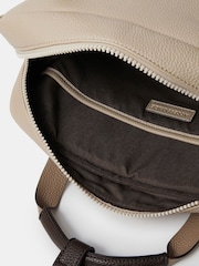 Accessorize Brown Pocket Top Handle Backpack - Image 4 of 5