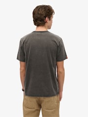 Superdry Black Loose Osaka T-Shirt - Image 3 of 6