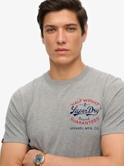 Superdry Grey Relaxed Vintage Workwear T-Shirt - Image 4 of 6