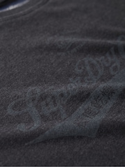 Superdry Grey Relaxed Workwear Washed T-Shirt - Image 5 of 5