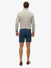 Superdry Blue Essentials Walk Shorts - Image 4 of 7