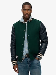 Superdry College Bomber Jacket - Imagen 1 de 4
