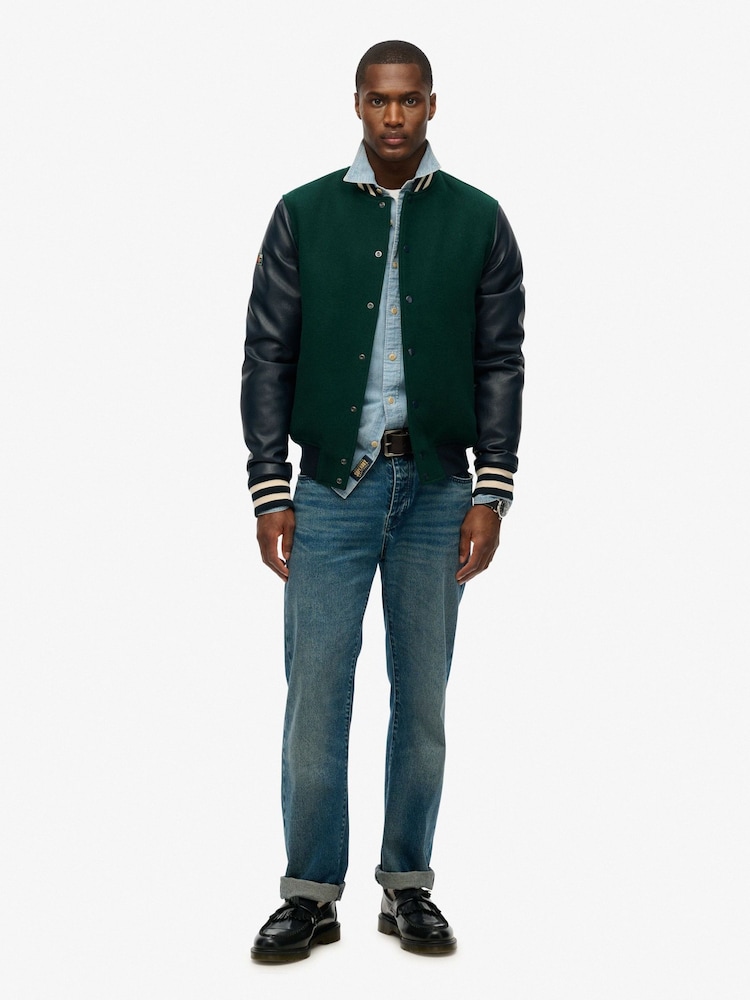 Superdry College Bomber Jacket - Imagen 2 de 4